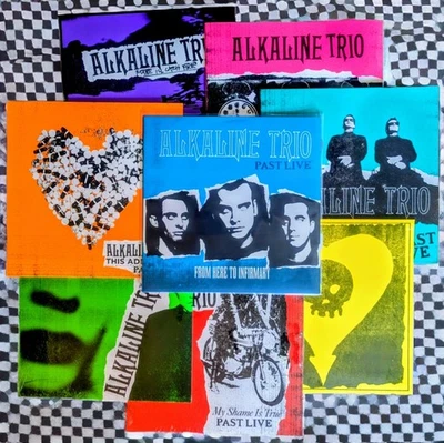 Alkaline Trio Past Live Vinyl Record Collectors Set 8 LP Lot Sealed Limited Ed - Image 1 of 4