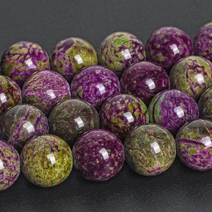Natural Atlantisite Stichtite AA Gemstone Round Loose Beads 4MM 6MM 8MM 10MM - Picture 1 of 4
