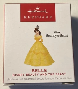 2022 Hallmark Keepsake Disney Belle Beauty Beast Miniature Christmas Ornament - Picture 1 of 6