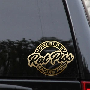 Rat Piss Fuel Hot Rod Racing Vinyl Decal Sticker  - Picture 1 of 2