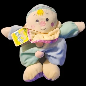 NEW Snuggie My 1st Clown Plush Baby Toy Velour 12” DGE 7983 First Musical Tags - Picture 1 of 9