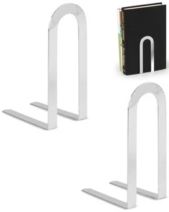 Spectrum Diversified Elements Bookends, Set of 2, Minimalist Book Stand for - Picture 1 of 6