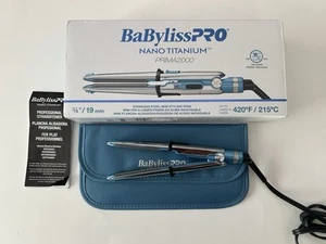 BaBylissPRO Nano Titanium Prima2000 3/4" Mini Ionic Styling Iron - Picture 1 of 5