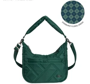 Lug Scamper Green Convertable Crossbody with Strap Purse Bag - Picture 1 of 8
