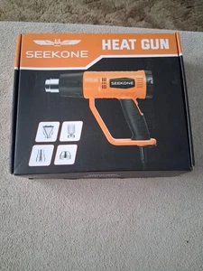 Pistola de calor SEEKONE 1800W Kit de pistola de aire caliente de alta/baja resistencia Control de temperatura - Imagen 1 de 6