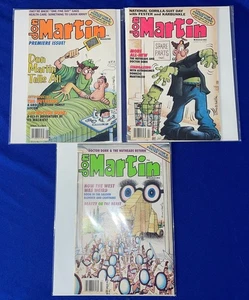 Don Martin MAGAZIN/COMIC Ausgabe # 1 2 3 VOLLSTÄNDIG GELAUFEN mit PLAKATEN Sehr schön + Mad 1994 - Bild 1 von 3