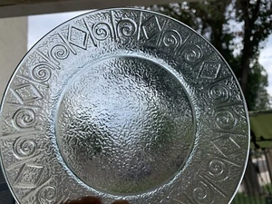 3 - Vintage hellgrün Indiana Pressglas 7,5" Mittagessen/Salatteller NEUWERTIG - Bild 1 von 3