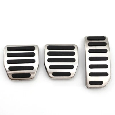 Manual NO DRILL Gas Brake Clutch Pedal Pad Cover Fit for Volvo S60 V60 XC60 ww - Image 1 of 4