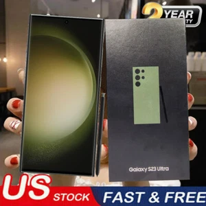 NEW SEALED SAMSUNG GALAXY S23 ULTRA 5G FACTORY UNLOCKED GSM CDMA ALL MEMORY US - Picture 1 of 37