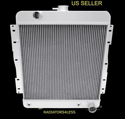 CHAMPION 3 ROW ALUMINUM RADIATOR 1958 CHEVY IMPALA BISCAYNE BELAIR V8 348 5.7L - Image 1 of 3