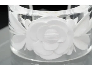 Rare Vintage Chanel Bracelet Lucite - Picture 1 of 3