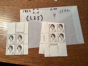 US Stamp Scott # 1822 Mint Plate Block MNH - See Description - Picture 1 of 1