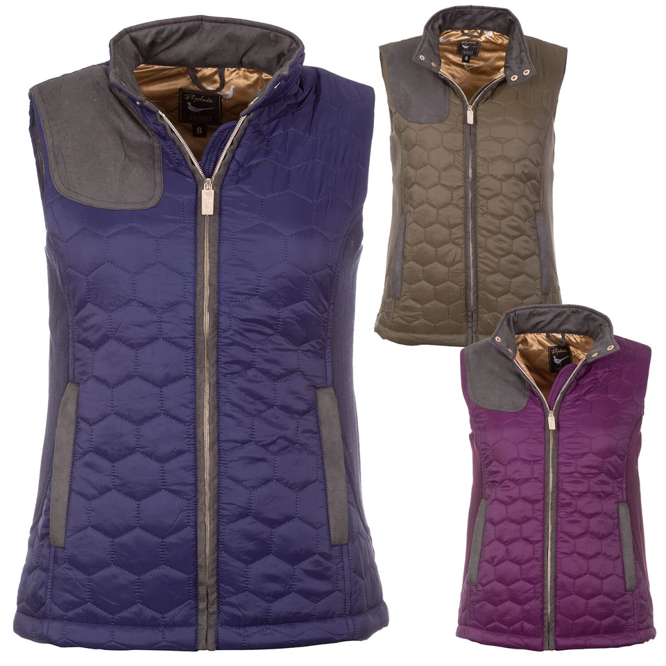 Rydale Steppweste Weste Bodywarmer ärmellose Jacke Weste 3 Farben