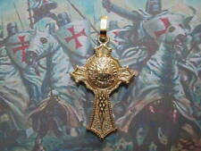 Chevaliers Templiers Croix sceau en Or 18 Kt-produit artisan