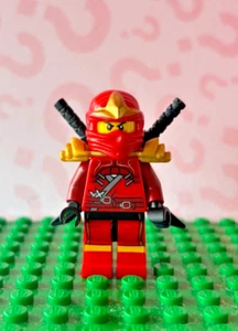 Kai ZX with Armor LEGO Ninjago Minifigure Figure Black Swords Red Ninja - Zdjęcie 1 z 2
