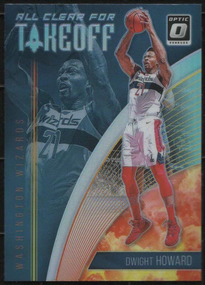 Tarjeta Prizm plateada #8 2018/19 Donruss Optic DWIGHT HOWARD "ALL CLEAR FOR TAKEOFF" Foto 1 de 1