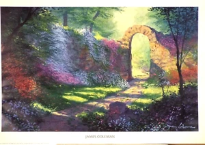 MORNING LIGHT, 20 X 32 Póster/Impresión por James Coleman, ESCENA DE JARDÍN - Imagen 1 de 2