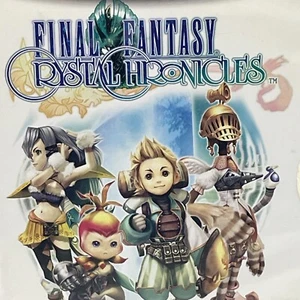 Final Fantasy: Crystal Chronicles Nintendo GameCube completo con manual y disco - Imagen 1 de 5