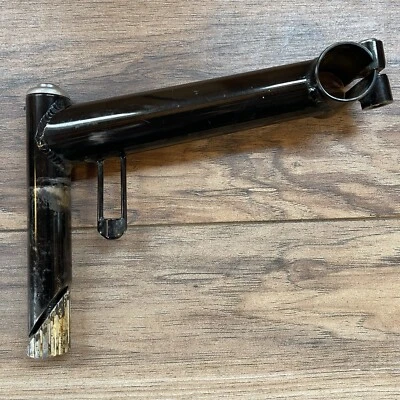 Ritchey Force Quill MTB Stem 150 5 Degree 25.4 Cable Guide Hanger Black Chrome - Image 1 of 4