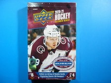 2020/21 UPPER DECK NHL HOCKEY UD EXTENDED SERIES HOBBY BOX UNOPENED YOUNG GUNS