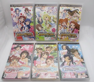 PSP THE IDOLMASTER SP & Shiny Festa 6Games Set Japan import PlayStation Portable - Picture 1 of 12