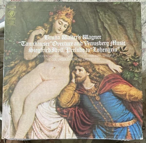 Bruno Walter's Wagner~EX~Tannhauser Overture~Venusberg~Odyssey LP New Sealed - Picture 1 of 3