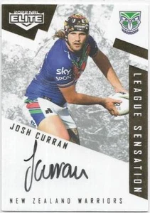2022 Nrl Elite League Sensation Signature (LS15) Josh CURRAN Warriors 22/60 - Imagen 1 de 1