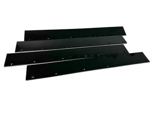4PK Wacker OEM Vibratory Roller RD11A, RD12, RD16 Scraper Bar Set - Picture 1 of 1