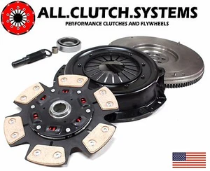 ACS® MEGA STAGE 3 CLUTCH KIT + FLYWHEEL FOR 1989-1998 NISSAN 240SX 2.4L KA24 - Picture 1 of 2
