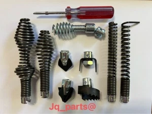 Auger Bits-10pc Fits Ridgid K-375 K-380 K-400 K-50 Drain Cleaning Machine - Picture 1 of 3