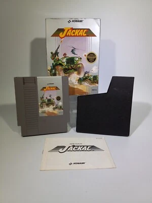 Jackal ( NES, Nintendo Entertainment System, 1987) Complete CIB #ML - Image 1 of 4