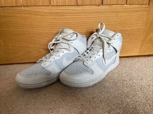Size 9 - Nike Dunk High White Pure Platinum - Picture 1 of 6