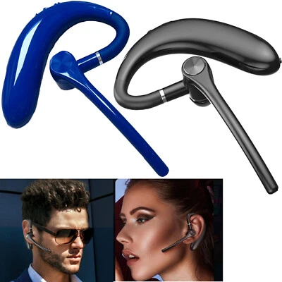 Business Bluetooth Headset with Microphone Ear-hook Wireless Earphone Earbud - Image 1 of 4