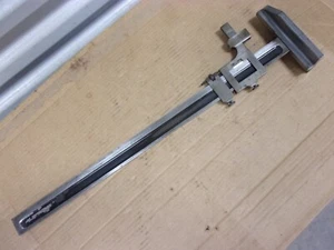 Vtg Surface Plate Vernier Measuring Height Gauge 18" No. 585 Scribe Block Layout - Picture 1 of 17