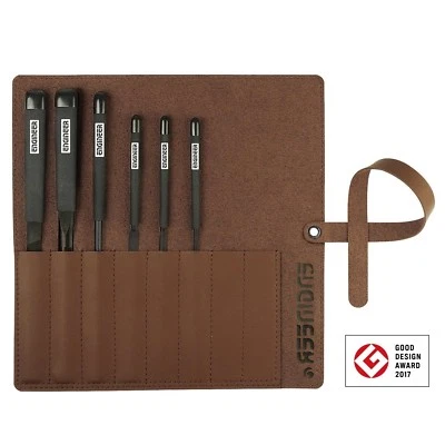 ENGINEER  JET BLACK FILE SET (SECOND CUT & PRECISION)  TFS-07 - Image 1 of 4