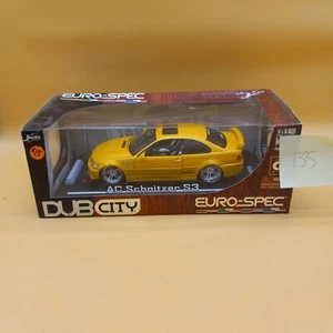 JADA DUB CITY BMW AC SCHNITZER S3 1:18 YELLOW EURO SPEC CC - Picture 1 of 10