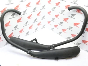Honda SL 350 K1 K2 muffler kit exhaust system reproduktion "Made in Japan" new - Picture 1 of 9