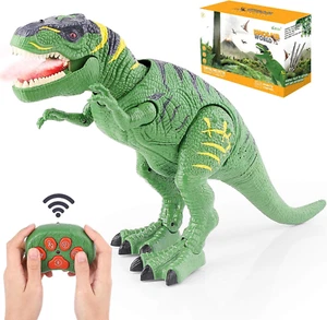 Remote Control Dinosaur Toys for Kids 3-5, Dinosaur Kid Toy 5-7 RC Walking Dinos - Picture 1 of 7