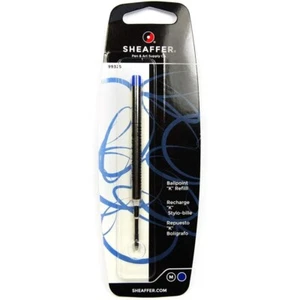 Sheaffer Blue Ink Ballpoint Refill "K" Style, Medium Point, Blister Card - Picture 1 of 1