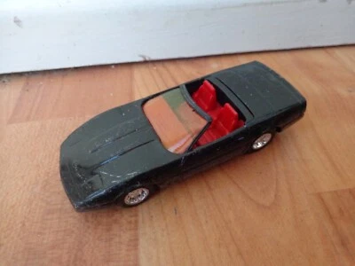 Modello Auto Diecast Chevrolet Corvette Nera Corgi Solido Classico 1/43 - Immagine 1 di 2