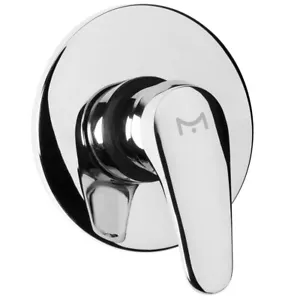 Miscelatore Doccia da Parete Europa ad Incasso Ottone Colore Cromato Bagno - Bild 1 von 3