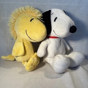 Peanuts Snoopy & Woodstock Kohls Cares Plush Stuffed Animal Dog Beagle Bird Set - Picture 1 of 15