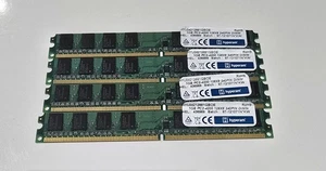 Hyperam 4GB 4 x1GB PC2-4200 240PIN DIMM memory module, also known as DDR2 RAM - Picture 1 of 1