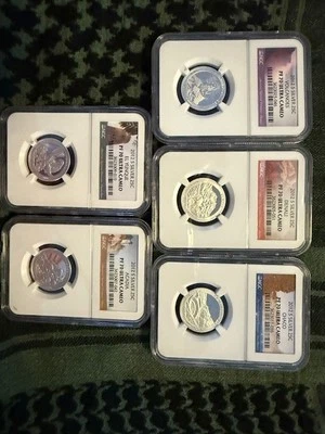 2010 S US SILVER National Park Quarters ATB 25c NGC PF 70 Ult Cameo - Image 1 of 4