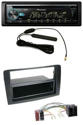Pioneer CD MP3 AUX DAB USB Autoradio für Fiat Idea (350 03-11) schwarz - Bild 1 von 4