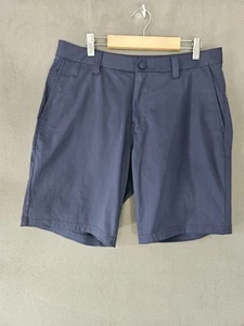 Rhone Resort Shorts Mens 31 Navy Quick Dry Nylon 7.5" Inseam Stretch Golf Hike - Picture 1 of 9