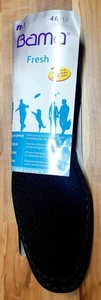 Bama Fresh Deo Active Einlegesohle schwarz 3er Pack Größe 46 EU - Bild 1 von 5