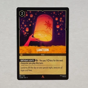 Lantern 32/204 Disney Lorcana Fabled Regular Rare Card NM - Picture 1 of 2