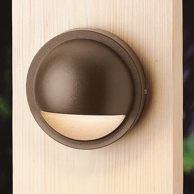 Kichler Lighting 15764AZT Textured Bronze LED Deck Landscape Light - Image 1 of 4