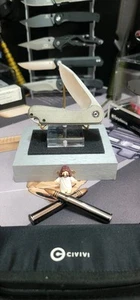 Civivi Elementum D2 Steel Micarta Green Tan Handles New W Case Benchmade Kershaw - Picture 1 of 7